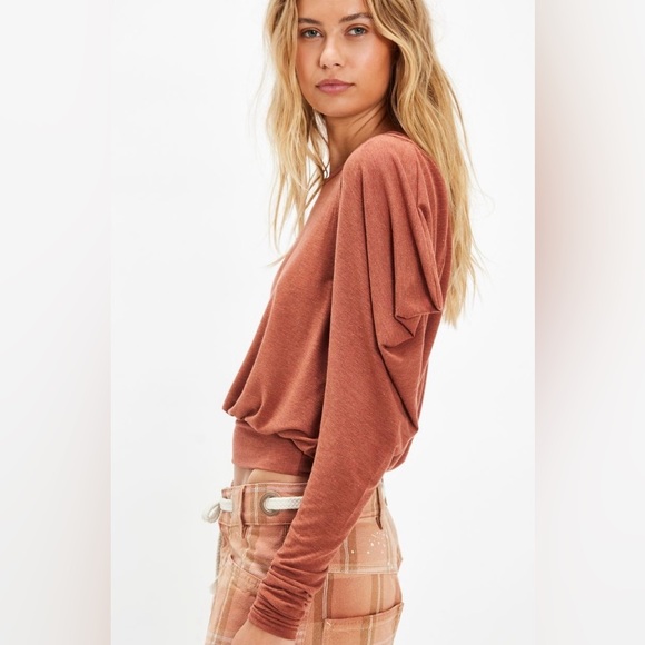 Free People Tops - Free People ~ Moxie Long Sleeve ~ Medium ~ 
Color ~ Brick Wall ~ NWT